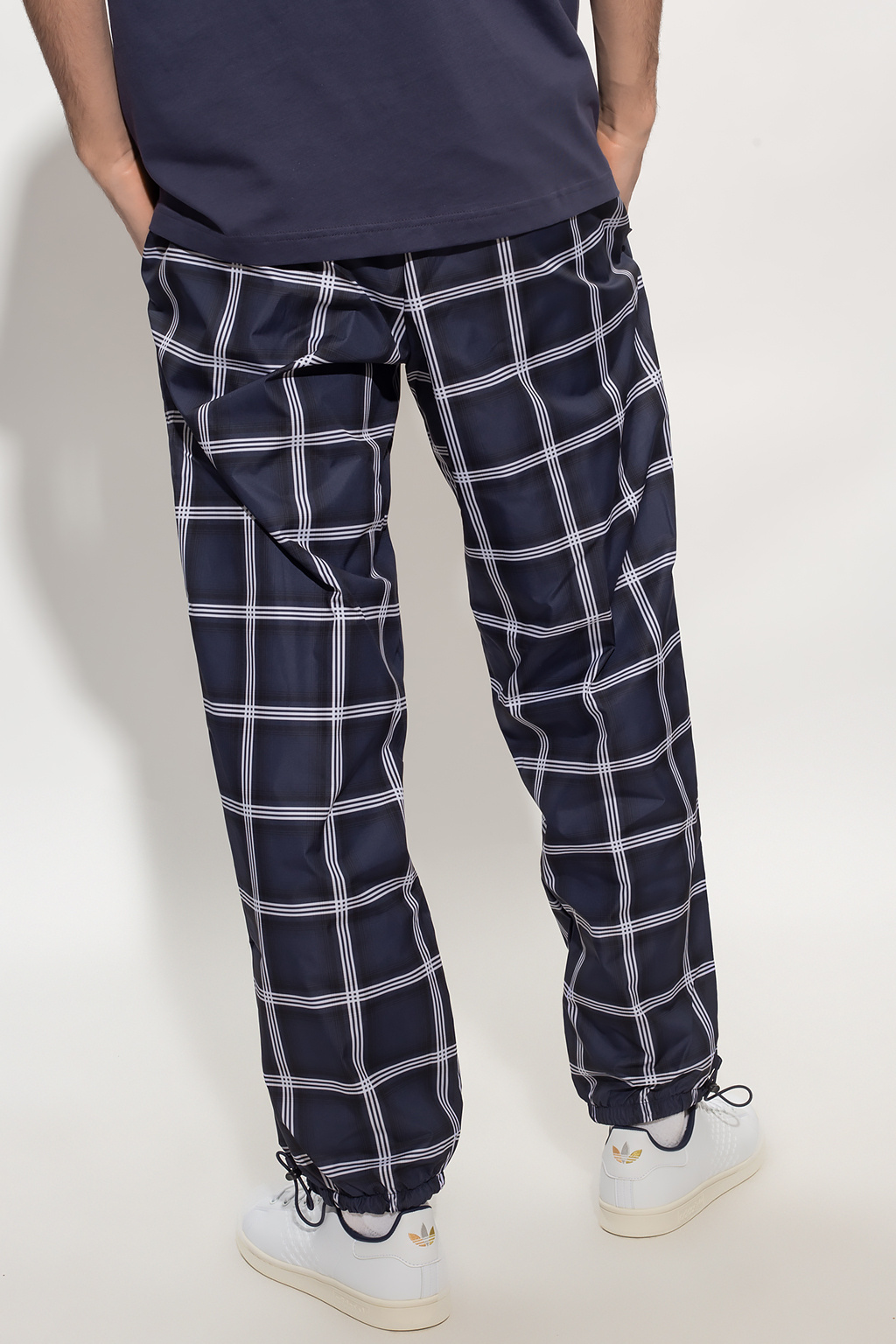 Adidas hot sale checkered pants